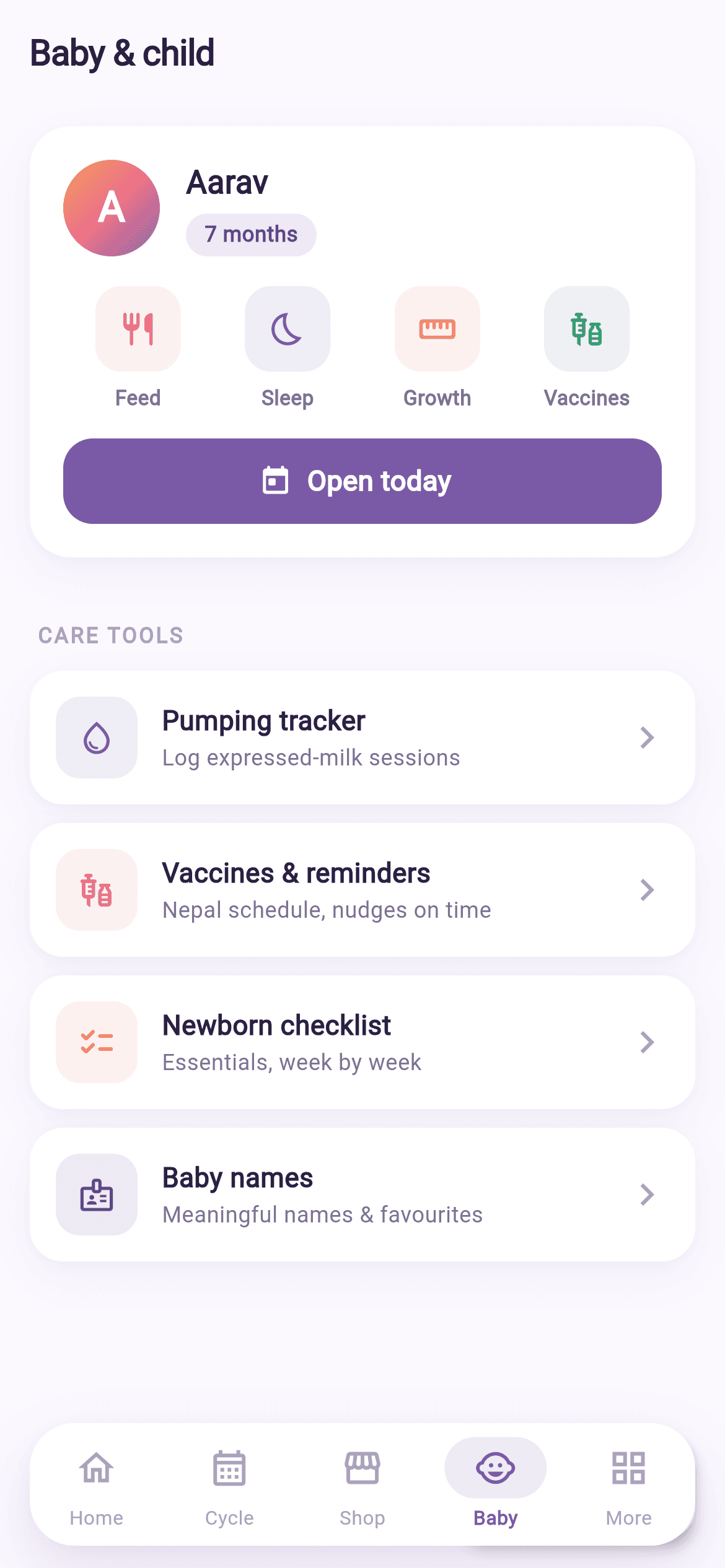 The daily care loop